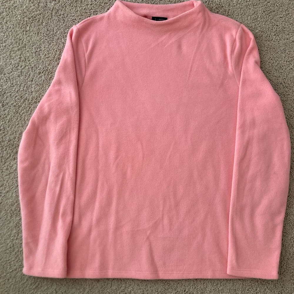 Talbots fleece sweater. Like new.